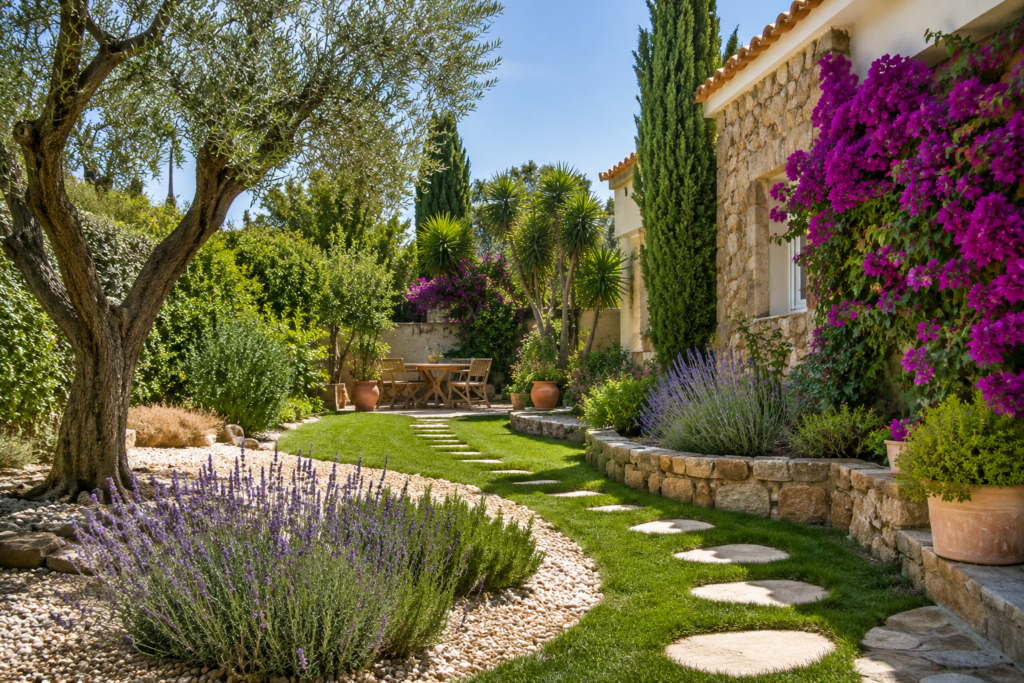 Cuidados del jardín en la Costa Brava.